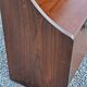 Pair of bedside tables from the 70s in rosewood stained oak veneer