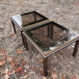 Nesting living room table set