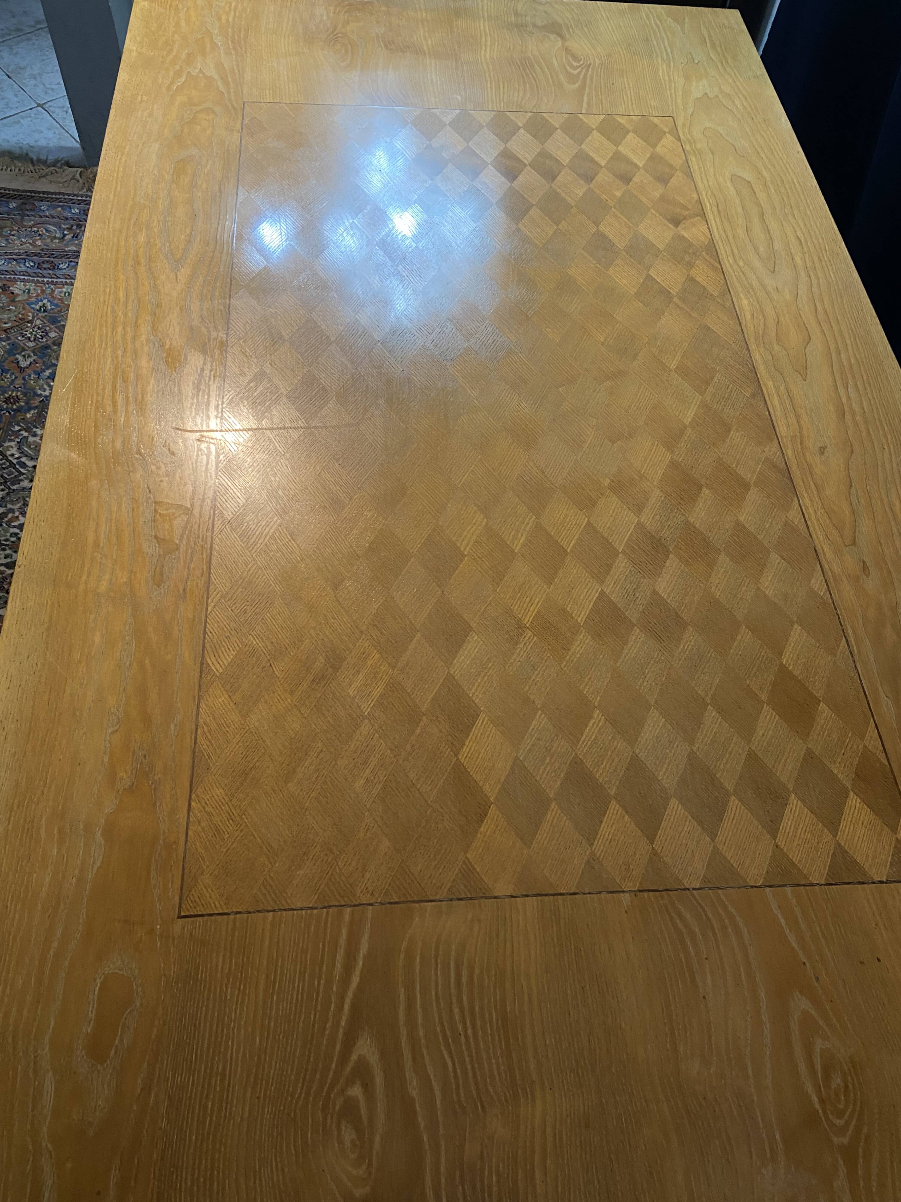 Dining table with two drawers, Vintage design 1955-1965