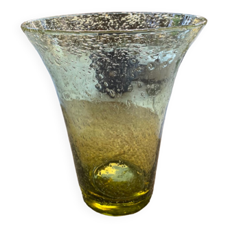 Glass vase by Biot