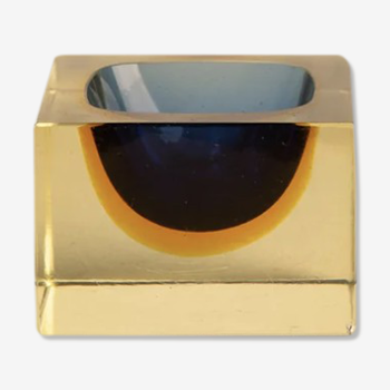 Murano glass pocket trays by Flavio Poli for Seguso 60's