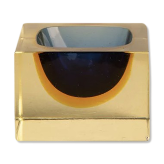 Vide-poches en verre de murano par Flavio Poli pour Seguso 60's