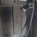 Large ERCO Bakelite & Pressed Crystal Wall Light – 33 cm – 1970 Design