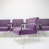 Mid-Century Tubular Chrome Armchair, Germany 1970s