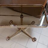 Italian vintage rolling side table - Arredamenti Allegri Parma