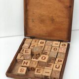 Old wood cube games