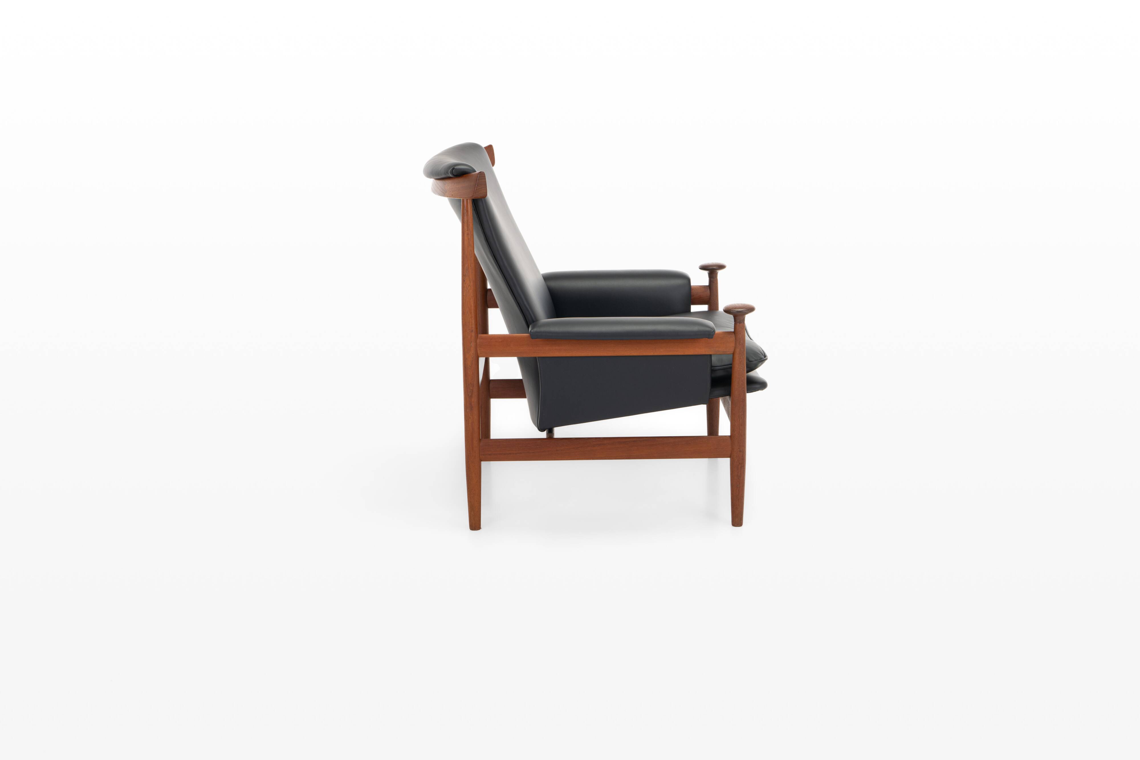 Bwana Lounge Chair and ottoman by Finn Juhl for France & Son, Denmark, 1960s