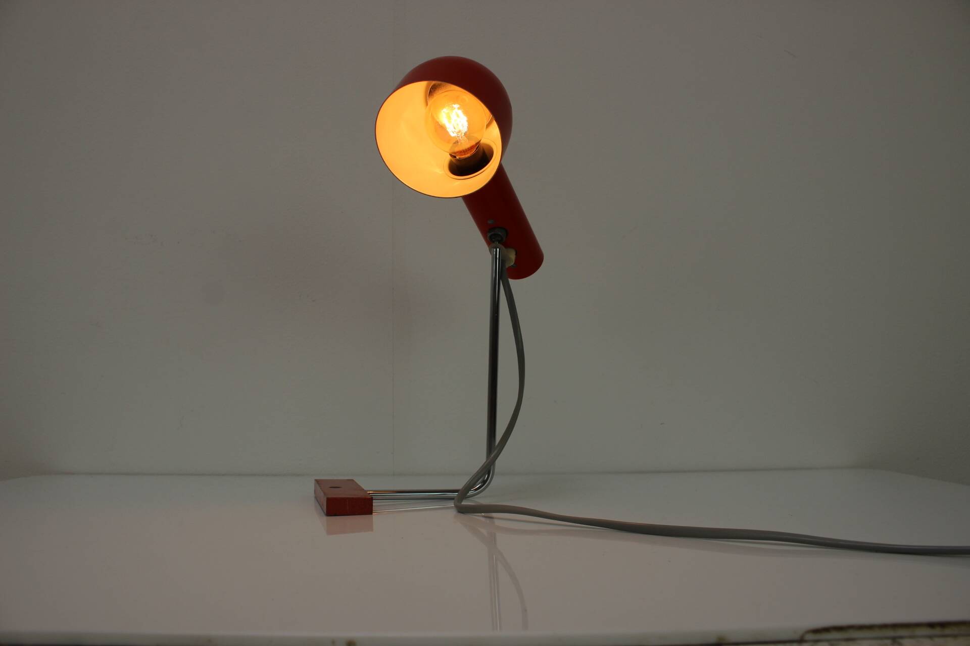 Rare Adjustable Table Lamp by Napako, 1960's, Czechoslovakia