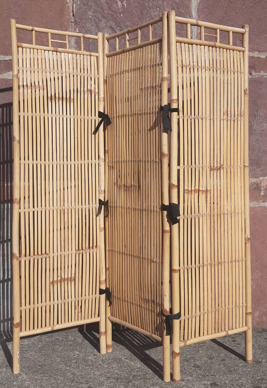 Bamboo screen