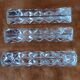 12 cut crystal knife holders.