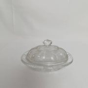 Crystal sugar bowl