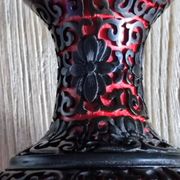 Cinnabar vases