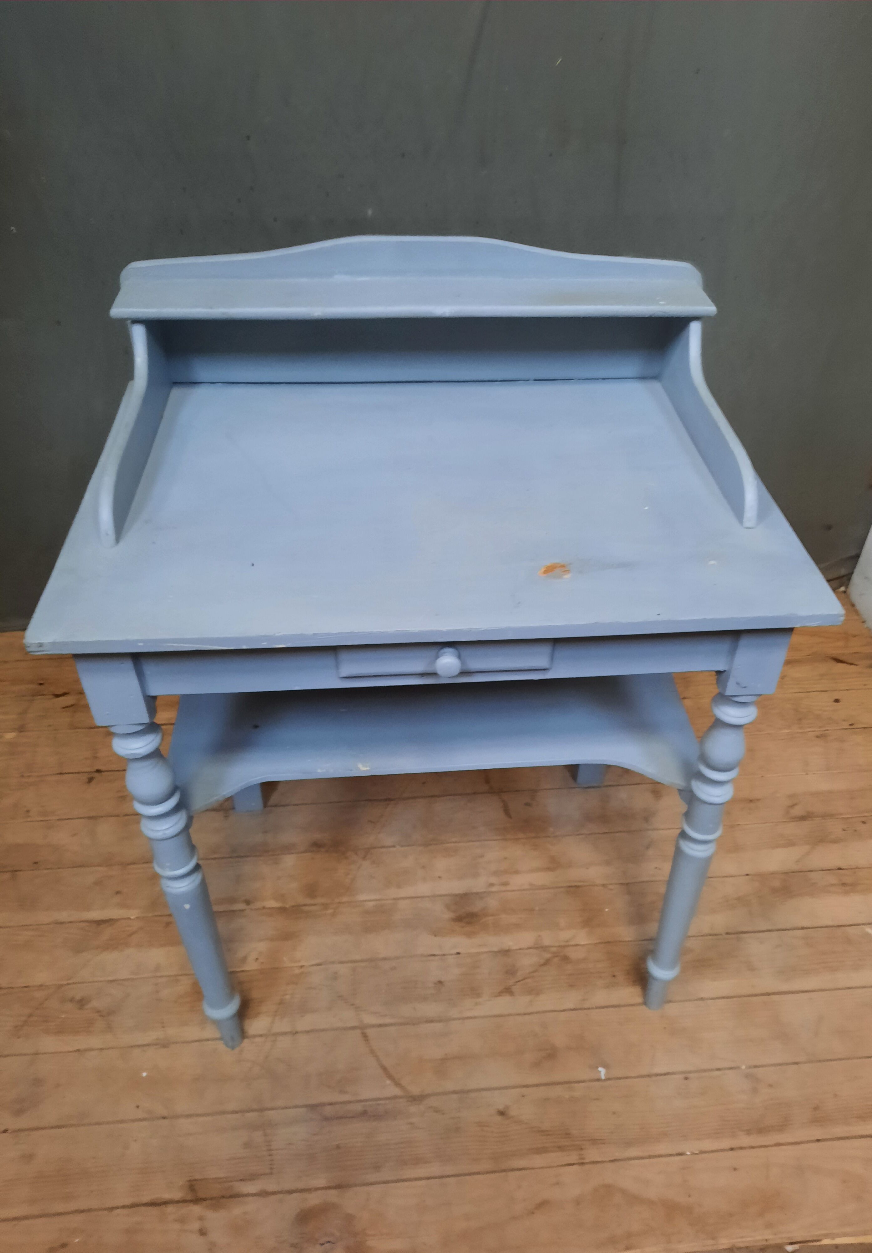 Painted wooden desk