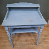 Bureau en bois peint