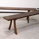 Paire de bancs anciens