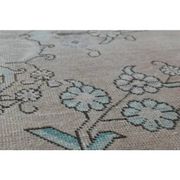 1970s Vintage Persian Handmade Wool Cotton Orange Area Rug 243x314