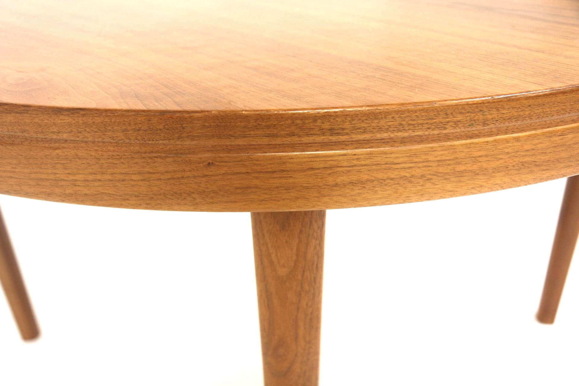 Scandinavian walnut dining table, Sweden, 1960