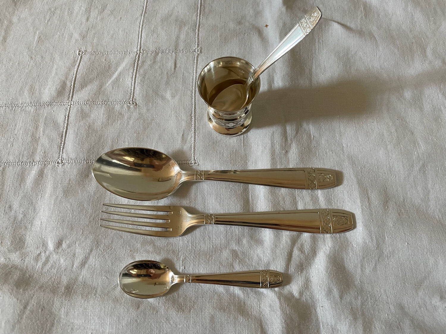 Silver-plated cutlery