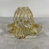 Glass lampshade "skirt" for lamp