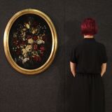 Still life painting from the 19th century