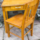 Old children's table with chair