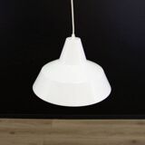 White chandelier, Danish design, 1970s, production: Denmark