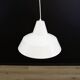 White chandelier, Danish design, 1970s, production: Denmark