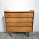 Commode vintage pieds fuseau