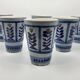 Roger Capron Ceramic Cups/Mugs (Set of 6) 1970 Vintage