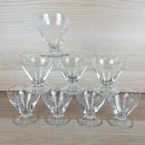 8 GLASSES OF APERITIF/LIQUEUR