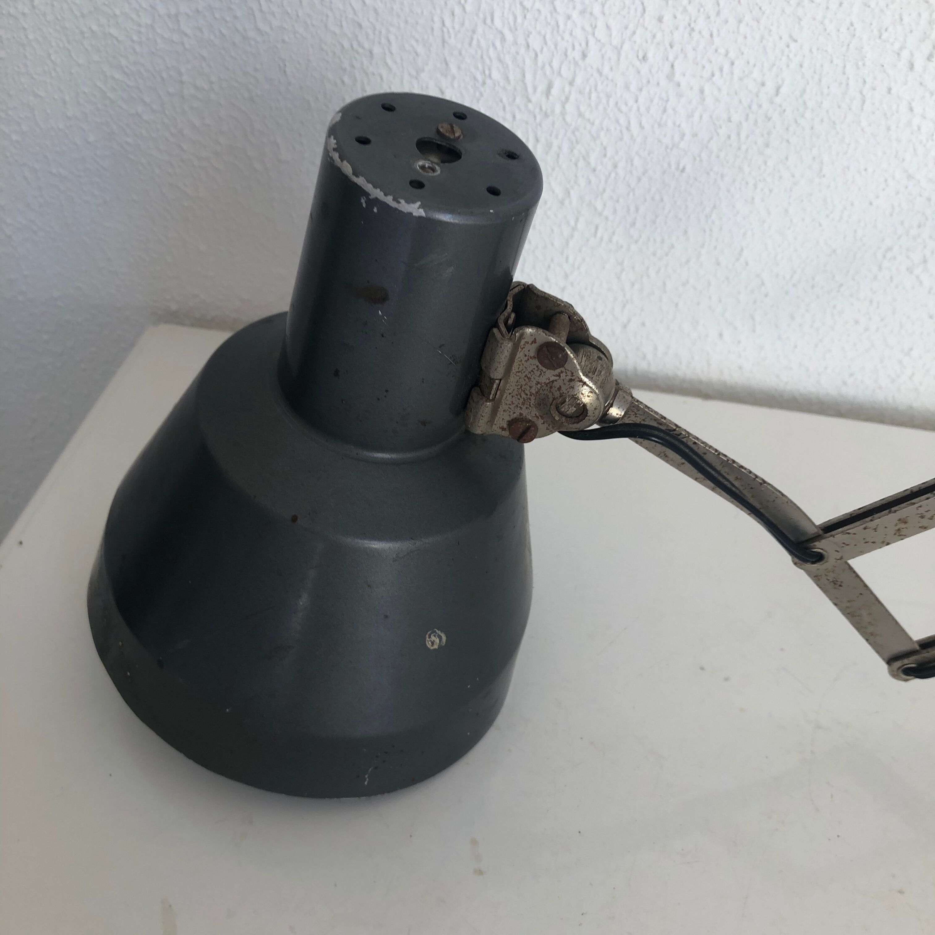Lampe accordéon 1960, 65 x 18 cm