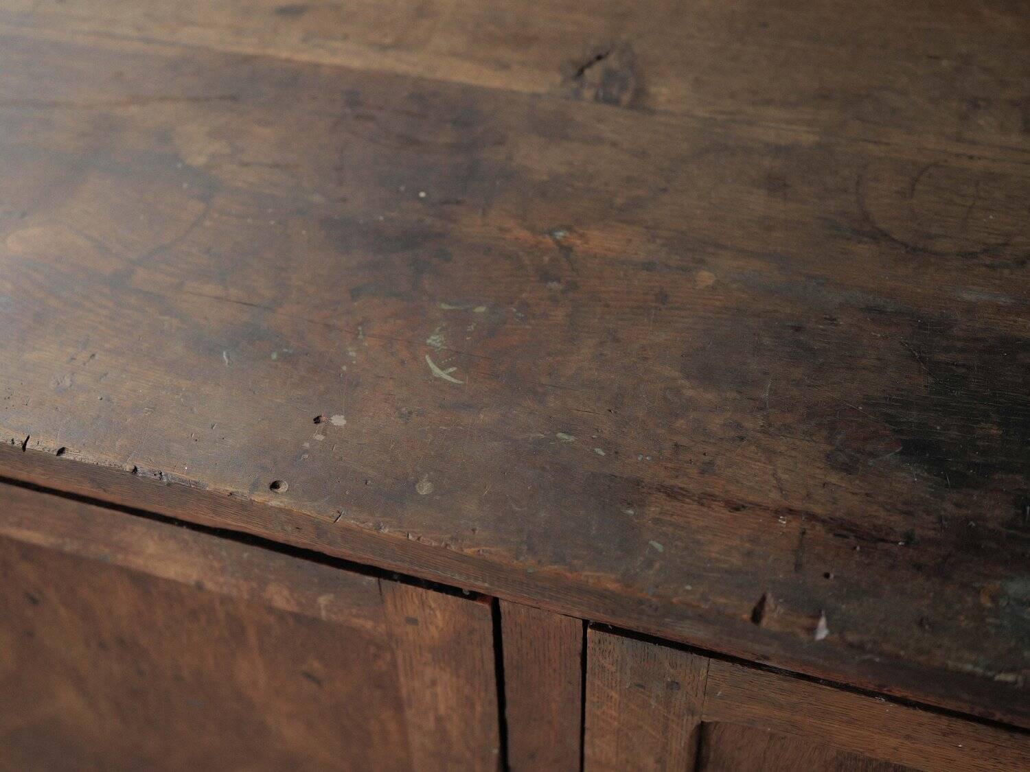 Oak craft furniture, France, circa 1950