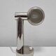 Space Age table lamp in chrome with a swivelling shade, Italy 1970s.