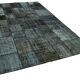 Tapis anatolien fait à la main 200 cm x 300 cm patchwork noir