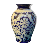 Blue vase in Alsace sandstone