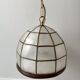 Suspension in mother-of-pearl and bamboo / wood 50s