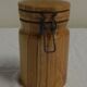 Wood jar turned