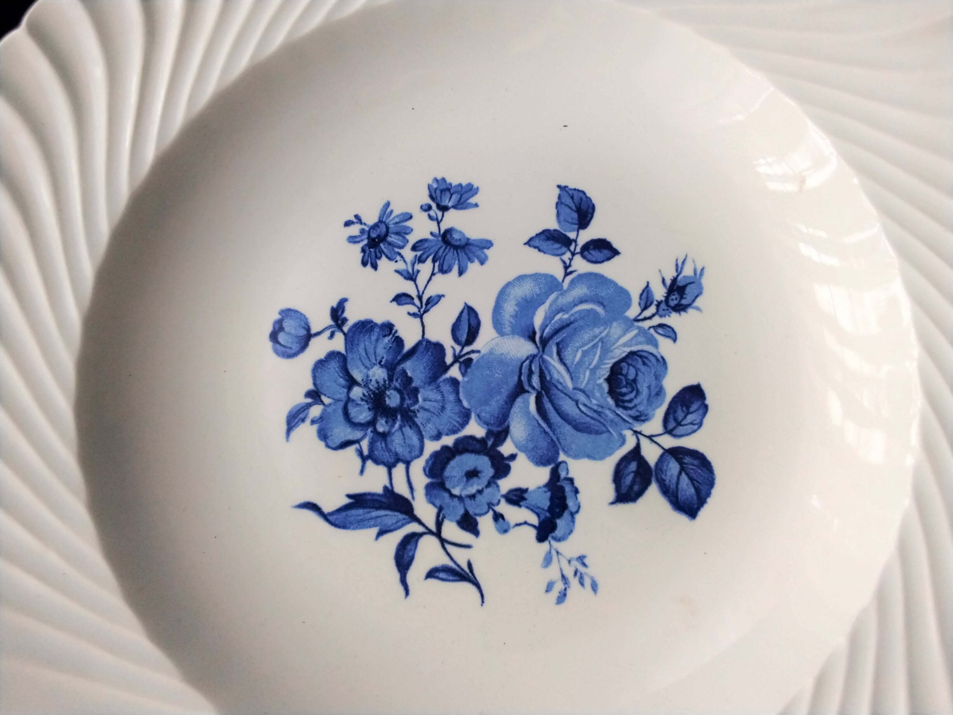 Hollow serving dish in Lunéville KG special large fire