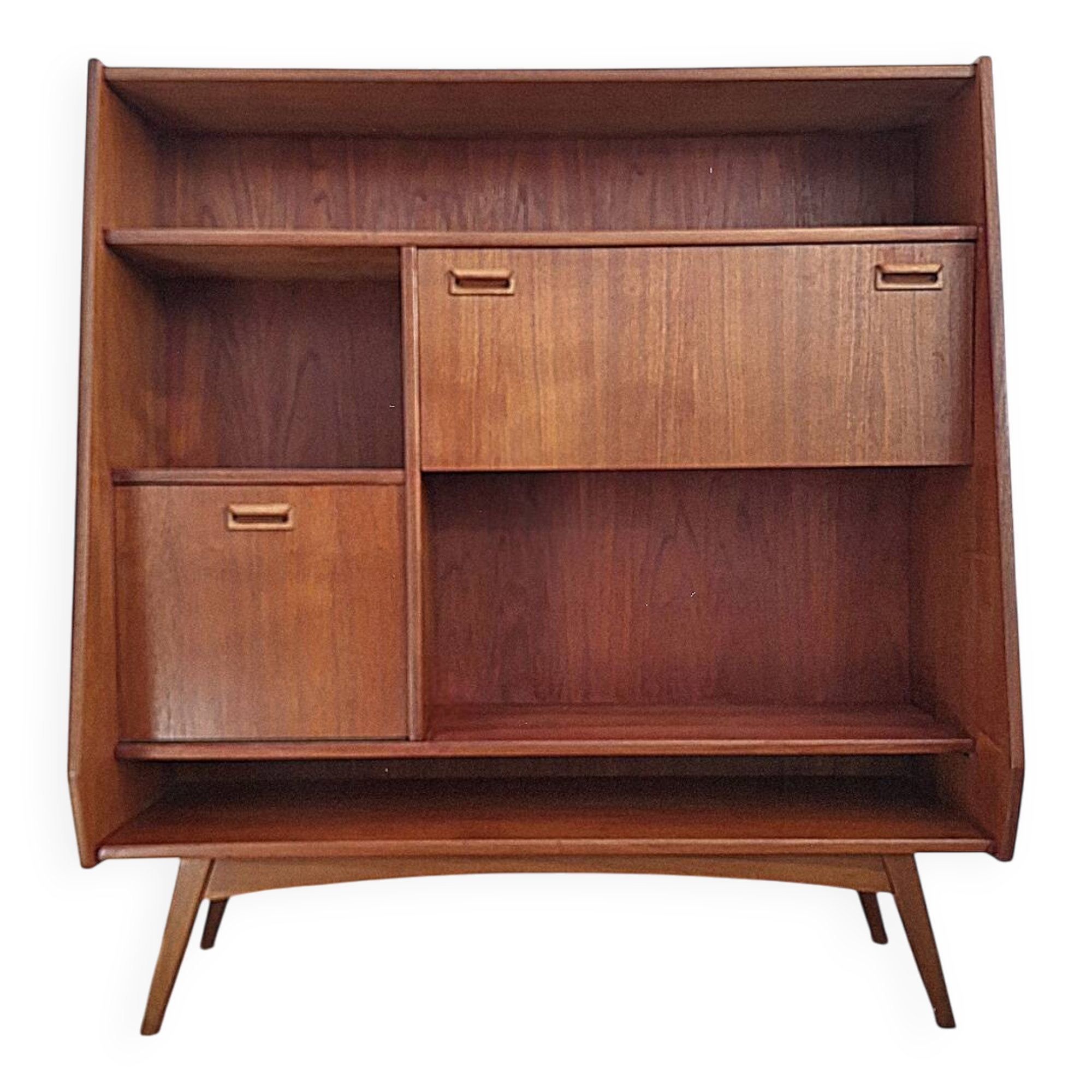 Buffet haut vintage en teck