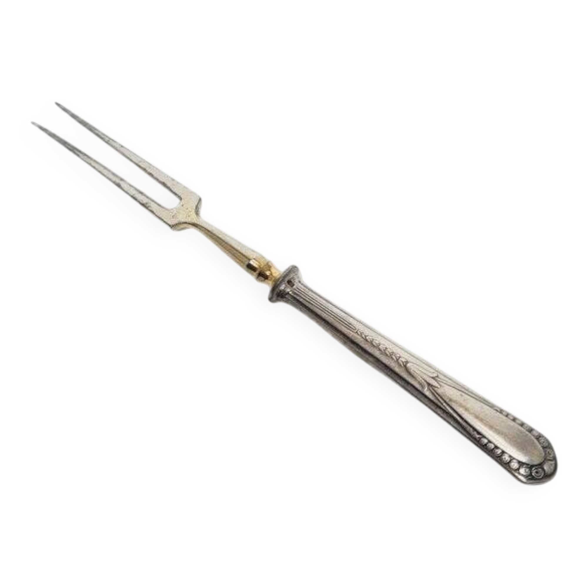 Classical brass fork, 1930s
