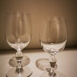 23 verres en cristal Saint Louis