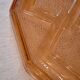 Art Deco style pink glass serving dish in very good condition.