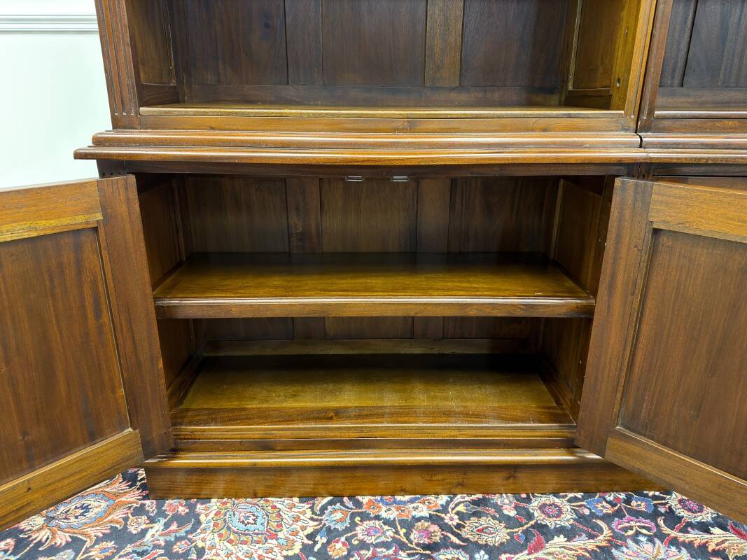 Classic English Semi Open Bookcase
