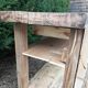 Solid wood table