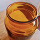 Amber apothecary bottle