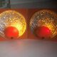 Pair of Discolor wall lights