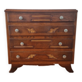 Commode Art déco 1940 en chêne