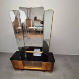 Art Deco Vanity Cabinet Attributed to Jindřich Halabala, Czechoslovakia, 19