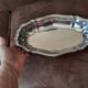 Vintage stainless steel dish