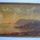 Old seaside painting HSP marine painting signed A. Raynal